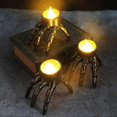 thumbnail image 3 of Spookys Skull Lantern LED Night Light for Halloween Party Decoration Battery Operated Skeleton Lantern for Home Decor, 3 of 5