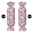 thumbnail image 2 of Easygdp Purple Watercolor Flowers Candy Pillow Cylindrical Pillows Sofa Pillow Neck Hand Support Pillows Lumbar Pillows Including Insert, 2 of 8