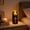 Black-1PC, variant on Easter Cross LED Electronic Candle - ReusableBattery Operated Flickering Grave Light for Outdoor Memorial and Decoration