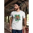 thumbnail image 2 of Tiger In Jungle T-Shirt Men -Smartprints Designs, Male Medium, 2 of 4
