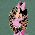 thumbnail image 3 of Mickey & Friends - Minnie Leopard Print - Women's Short Sleeve Graphic T-Shirt, 3 of 5