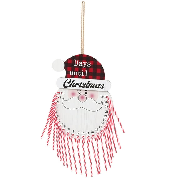 IDEANATEGRATE Advent Calendar Assorted Color Wood Plastic 1Set 11.6x8.7in