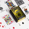 thumbnail image 2 of Juego de cartas para bicicleta Prestige, impermeable, plástico negro, 1 baraja, 2 of 3
