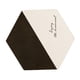 thumbnail image 5 of Sostenedor de Taza de Hexagonal Artículos Decorativos Ocasiones Amor Blanco negro, 5 of 9