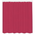 thumbnail image 2 of Ambesonne Baroque Shower Curtain, Flower-Like Dainty Curves, 69"Wx75"L, Dried Rose and Raspberry, 2 of 4