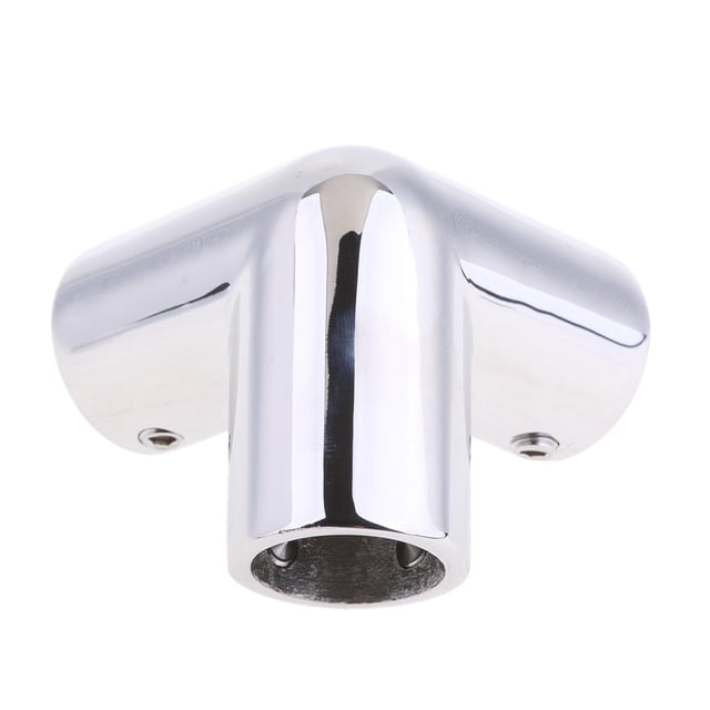 Hardware de Montaje de Pasamanos de de Esquina de 3 Vías de material acero Inoxidable 22 Mm Yotijar 3 Way Boat Hand Rail Fitting