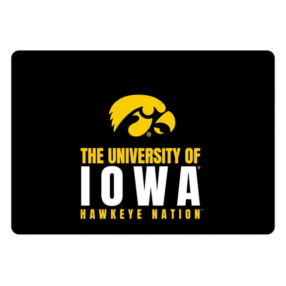 Pegasus Iowa Hawkeyes 60" x 90" Oversized Slogan Fade Ultra Cozy FAN-mily Blanket