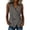 Grey, variant on Ymauqau Women's Tank Tops Cotton Linen Crossover V Neck Pleated Tie Side Sleeveless Shirts Casual Cami Shirts Loose Tunic Blouses