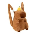 thumbnail image 3 of Milageto Capybara Backpack Cartoon Daypack Gifts Funny Backpack Cute Cartoon Backpack for, 3 of 8