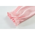 thumbnail image 5 of DDSOL Girls Nightgown Long Sleeves Cat Nighties Princess Sleep Dress Pink Size 7, 5 of 6
