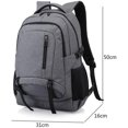 thumbnail image 2 of Bolsa de artículos personales Essentials Laptop Mochila informal pequeña for senderismo impermeable ligera, 2 of 5