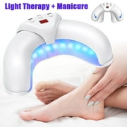 Welan Nail Fungus Laser Device, Semi-Arc Nail Cleaning Light Device for Damaged and Discolored Nails