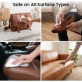 thumbnail image 3 of Leather Cleaner Wipes 4-in-1 Leather Cleaner and Conditioner for Furniture - Leather Couch Cleaner, Car, Shoes & Purses – UV Protection, XL Moistened Wipes Restore & Protect – 3 Pack (90 Total), 3 of 3