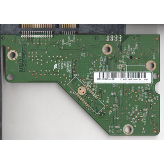 WD5000AAKS-00UU3A0, 2061-771640-503 AB, WD SATA 3.5 PCB