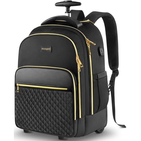 Mochila con ruedas Arcoyard Carry On Luggage de 40 litros para adultos