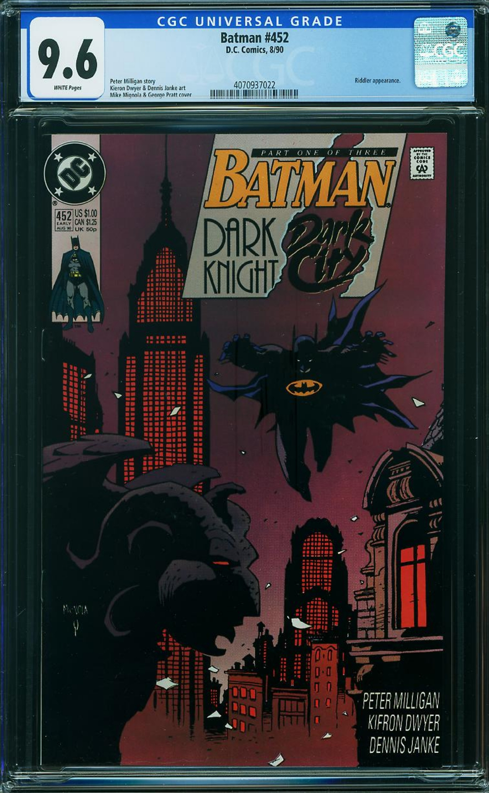 Cover of Batman #452