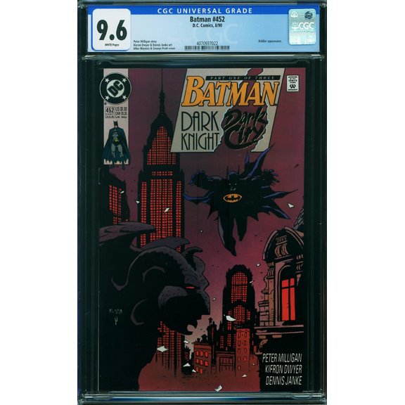 Batman #452 - CGC 9.6 Comic Book