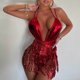 thumbnail image 2 of MKLEKYY Trajes De Baño Mujer Control Abdomen Swimsuit Women'S New Europe And America Sexy Deep V Swimsuit Su Swimsuit, 2 of 4