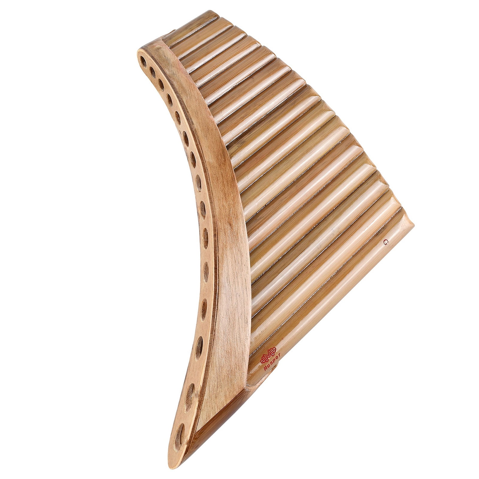 Buy Dasbsug 15 Pipes Brown Pan Flute G Key Chinese Traditional Musical