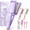 Purple, variant on 32mm Deep Wave Hair Curler, U-Shaped Barrel for Big Bouncy Waves, 4 Adjustable Heat Settings, Negative Ion Technology and Ergonomic Handle for Different Hair Types