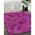 thumbnail image 3 of Ahgly Company Machine Washable Indoor Rectangle Transitional Medium Violet Red Pink Area Rugs, 2' x 3', 3 of 7