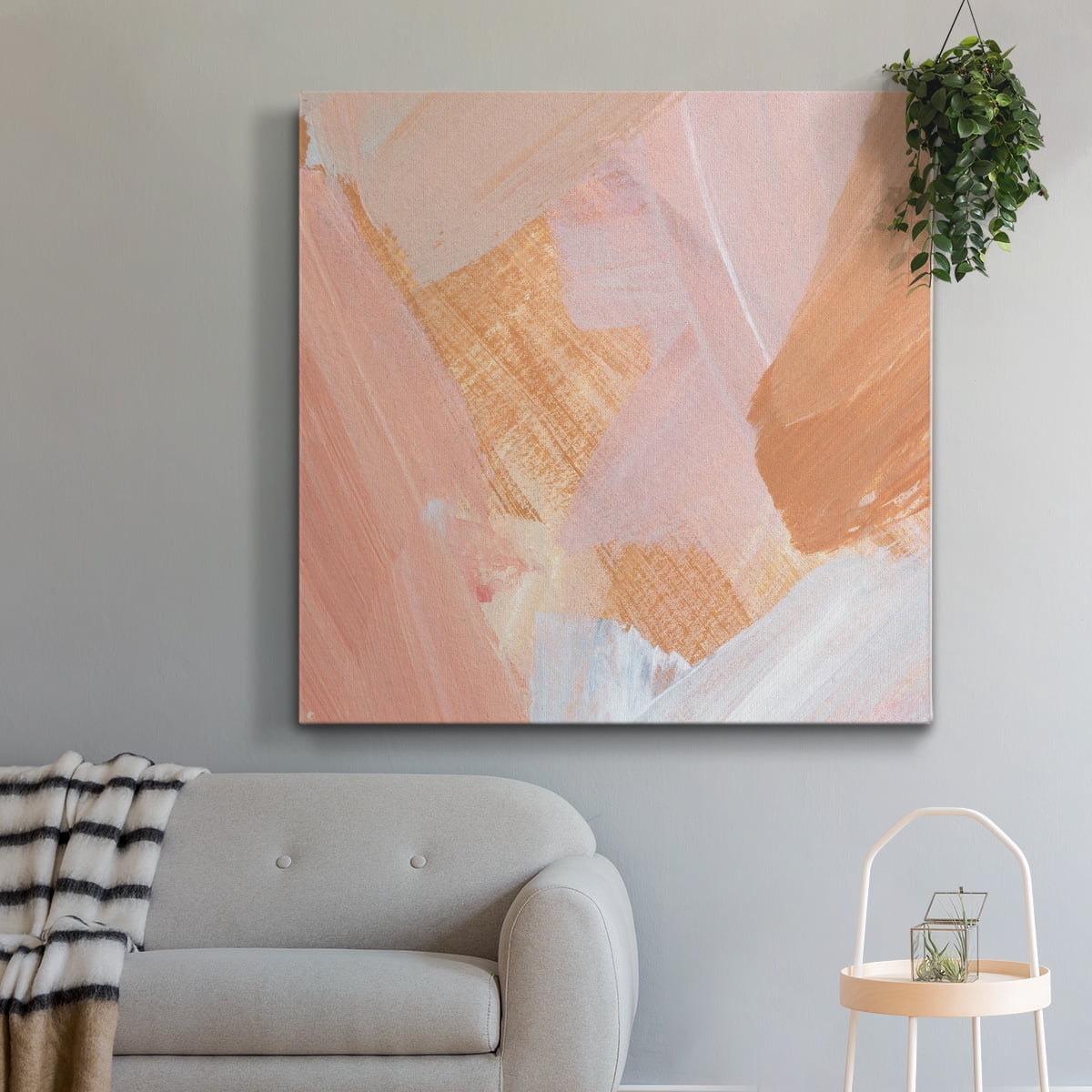 Wexford Home Pink Vanilla IV-Premium Gallery Wrapped Canvas, 10" x 10" - Ready to Hang