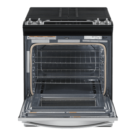 Whirlpool - 5.0 Cu. Ft. Gas Range with Frozen Bake™ Technology - Stainless steel