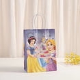 thumbnail image 3 of Bolsas de regalo de papel de princesas de Disney, seis bolsas de fiesta de princesas, decoraciones para fiestas de cumpleaños, baby shower para niños, bolsas de dulces para bodas, suministros, 3 of 4