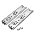 thumbnail image 1 of 2pcs 20cm Drawer Slider Runner Close Slides Ball Bearing Rail Cabinet Hardware--, 1 of 3