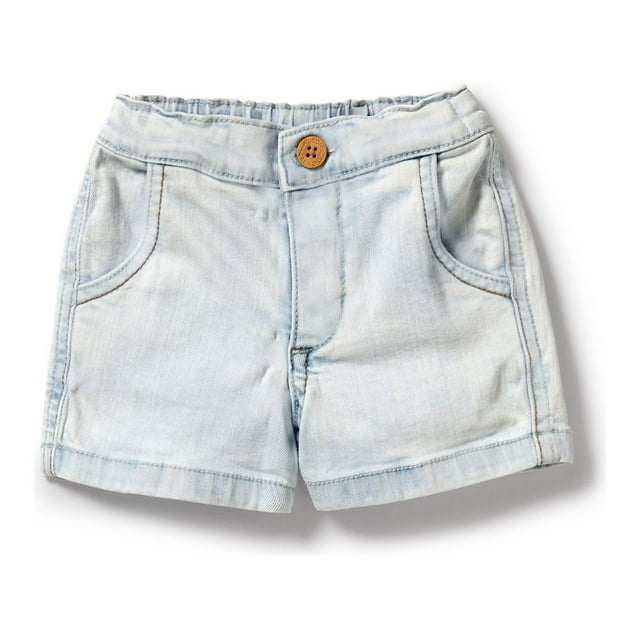 Wilson+Frenchy Denim Shorts - Denim (3-6 Months, 6-8 kg)