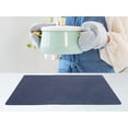 thumbnail image 5 of Unique Bargains Faux Leather Table Placemats for Kitchen Dining Table Light Dark Blue, 5 of 7