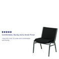 thumbnail image 5 of Flash Furniture 2 Pack HERCULES Series Big & Tall 1000 lb. Rated Black Fabric Stack Chair, 5 of 14