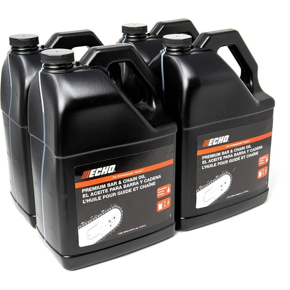 6459007 Power Chainsaw Bar and Chain Oil Equipment Lubricant for - Home Use, High-Performance Lubricating Formula Minimizing Resin Build-Up 128 fl oz (1 Gal. - 4 Pack.)