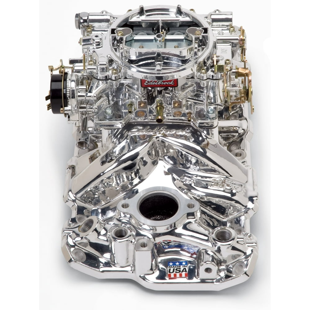 Edelbrock 20214 SingleQuad Manifold And Carb Kit