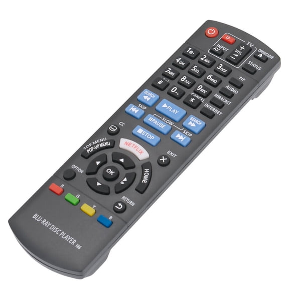 Replaced Remote for Panasonic Blu-ray DMP-BDT27 DMP-BD903 DMP-BDT280 DMP-BD94