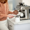 thumbnail image 4 of Crema Coffee Products| The Arc Knock Box | White & Walnut | Elegant Design, 4 of 7
