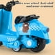 thumbnail image 4 of Pull Back Motorcycle Toy For Boys Rechargeable Friction Powered Rides On Car With Moving Parts Non Slip Wheels And Flip Up Seat, 4 of 6