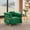 Green - 1 Seat, variant on 39.8"Modern Velvet Single Sofa with 1 Pillows, Upholstered Accent Couch with Gold Metal Trim, Tapered Gold-Tone Legs & Curved Armrests for Living Room, Bedroom & Apartment, Emerald Green