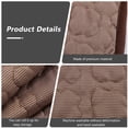 thumbnail image 5 of IBASETOY Coffee Color Puppy Cooling Mat Ice Silk Pad for Outdoor Indoor Pet Sleep and Travel, 5 of 8