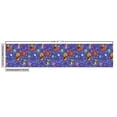 thumbnail image 3 of Ambesonne Animal Fabric by the Yard Upholstery, Funny Cartoon Zoo Star Lion, 1 Yard, Blue Violet and Multicolor, 3 of 5