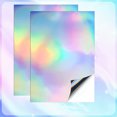 thumbnail image 2 of Ink Jet Printer Holographic Sticker Paper, Printable Holographic Sticker Paper A4  for Copiers, 2 of 8