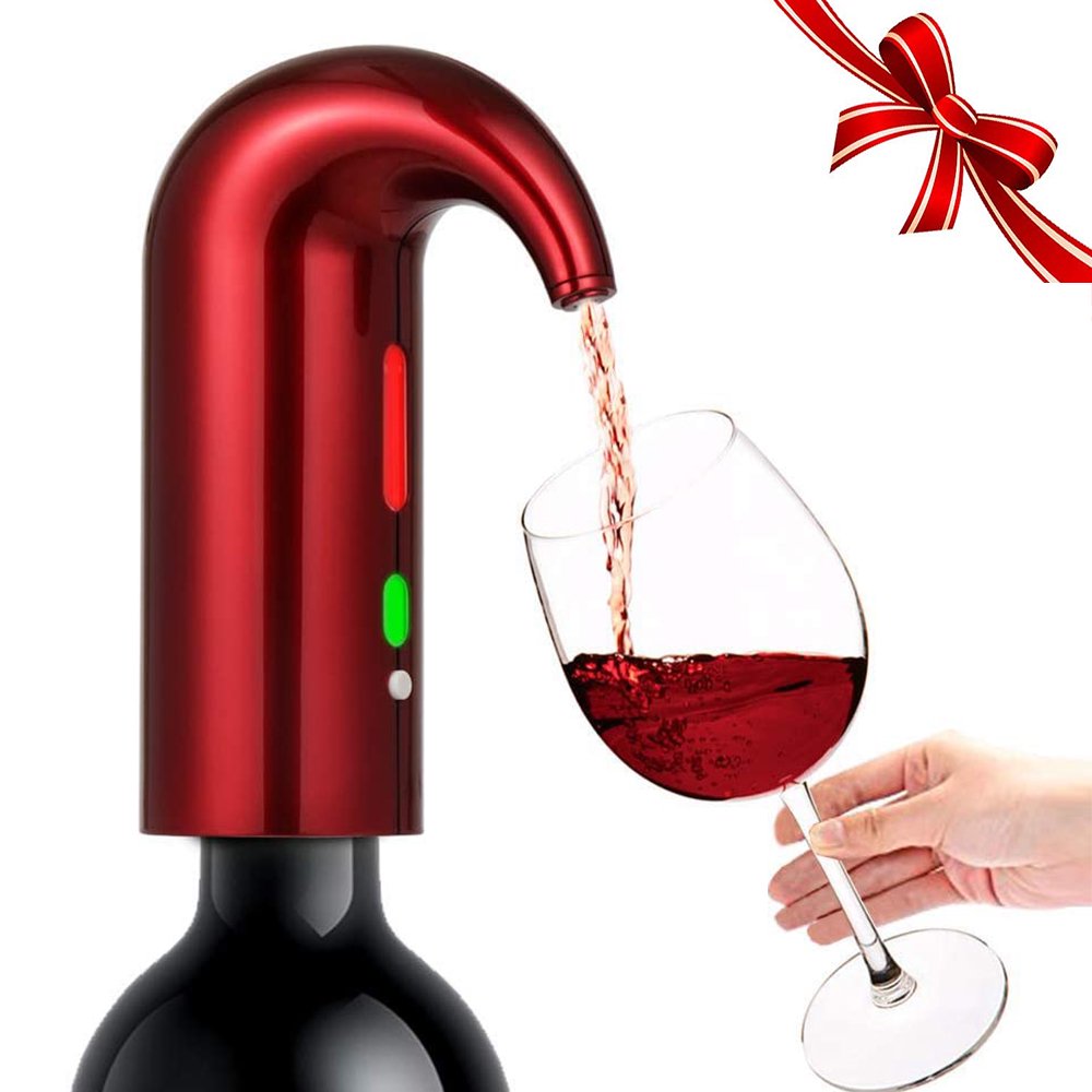 DOTSOG Electric Wine Aerator Pourer MultiSmart Automatic Sober Wine
