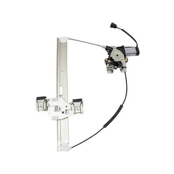 Rear Right Passenger Side Power Window Regulator with Motor - Compatible with 2003 - 2009 Hummer H2 2004 2005 2006 2007 2008