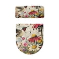 thumbnail image 2 of HELLHERO Hummingbird Music Toilet Cover Set with Adjustable 2 Pcs Set Toilet Lid Cover 17x21 Inches for Soft, 2 of 8