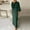 Green, variant on Women's Abaya Dress Dubai Long Maxi Robe Prayer Cardigan Fashion