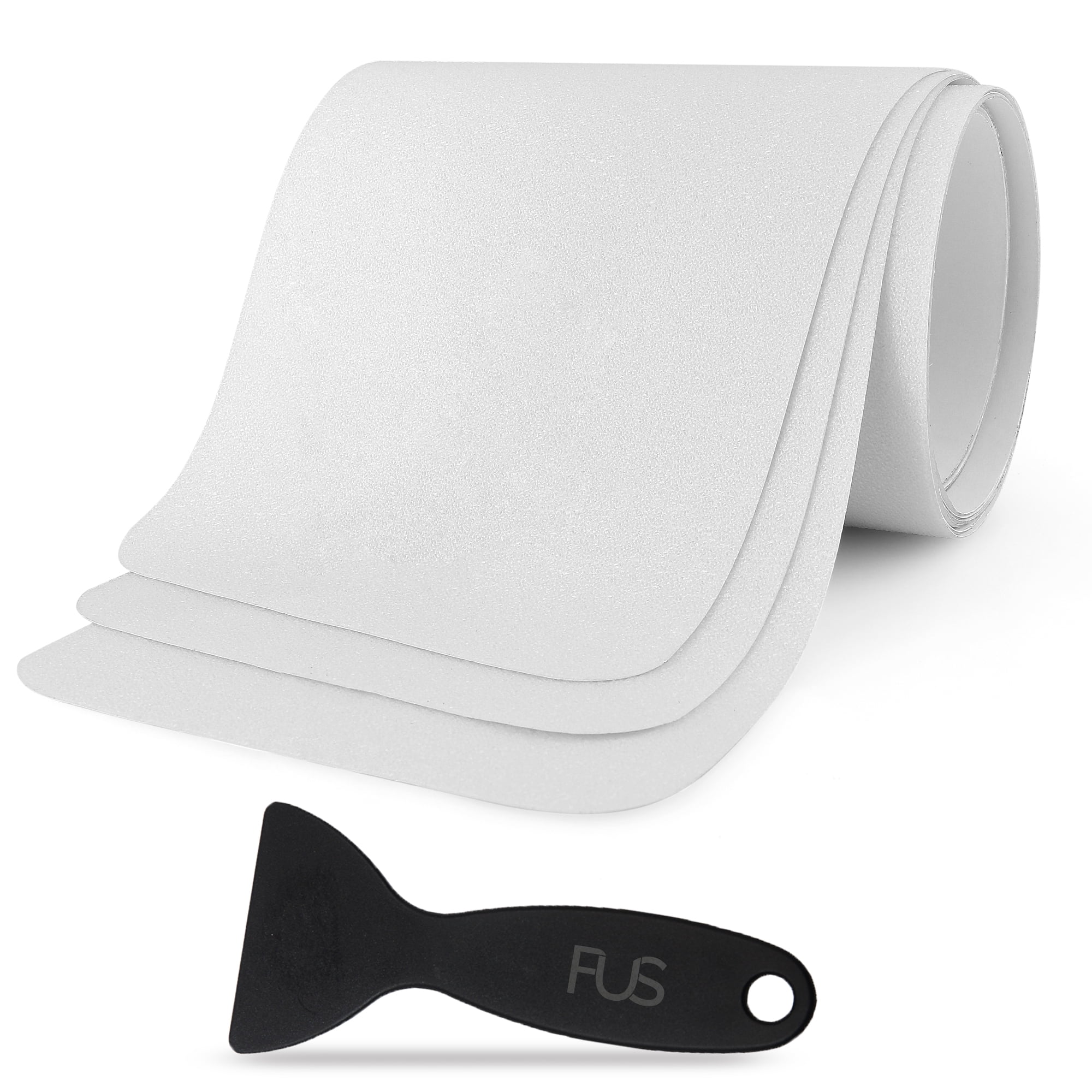 3 Stair Treads NonSlip Strips for Indoors Clear Safety Anti Slip Stair