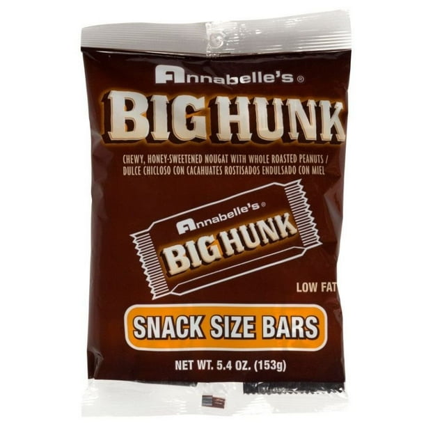 Annabelle's Big Hunk Low Fat Bars Snack Size, 5.4 Oz., 12 Count
