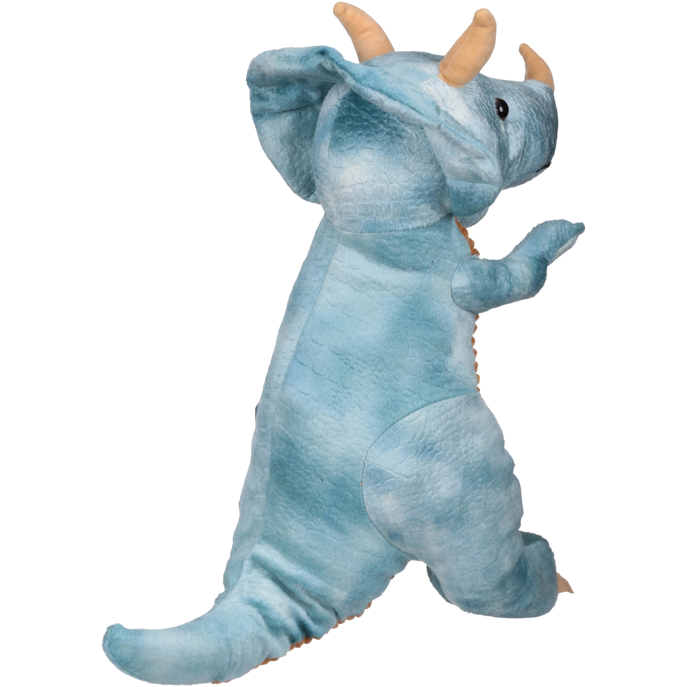 TRICERATOPS Plush Dinosaur Blue Stuffed Animal 49266 Whisper Soft Mills 23