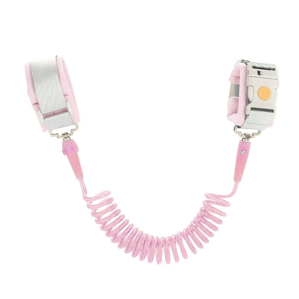 Cinturón de seguridad para niños con cuerda de tracción y cerradura de inducción para bebés. Pulsera de inducción para niños.