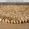 thumbnail image 5 of Better Homes & Gardens Jute Flower Design Placemat, 15 in Round, 1 Placemat, 5 of 11